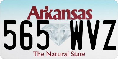 AR license plate 565WVZ