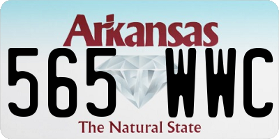 AR license plate 565WWC