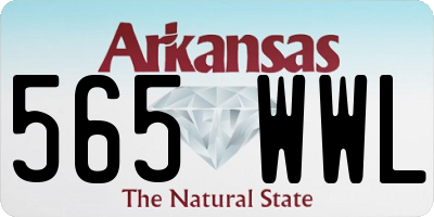 AR license plate 565WWL