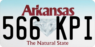 AR license plate 566KPI
