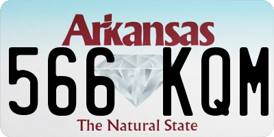 AR license plate 566KQM
