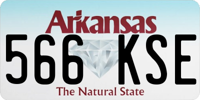 AR license plate 566KSE