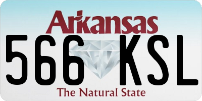 AR license plate 566KSL