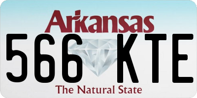 AR license plate 566KTE