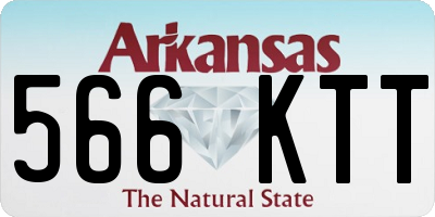 AR license plate 566KTT