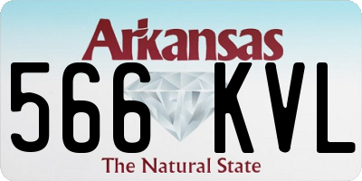 AR license plate 566KVL