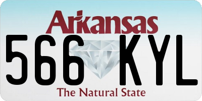 AR license plate 566KYL