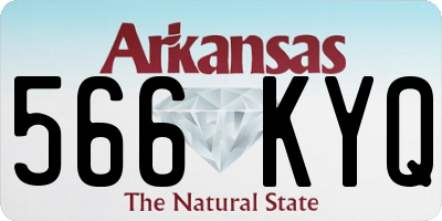 AR license plate 566KYQ