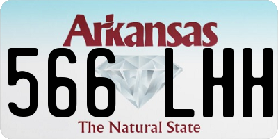 AR license plate 566LHH