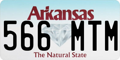 AR license plate 566MTM