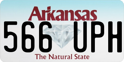 AR license plate 566UPH