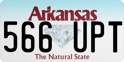 AR license plate 566UPT