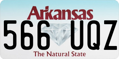 AR license plate 566UQZ
