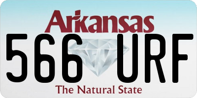 AR license plate 566URF