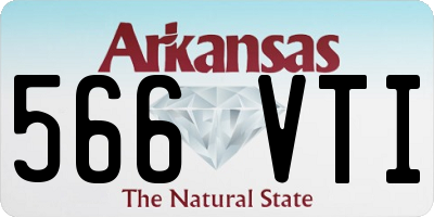 AR license plate 566VTI