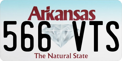 AR license plate 566VTS