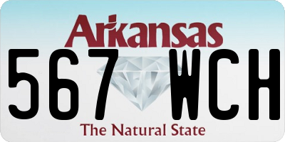 AR license plate 567WCH