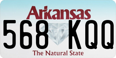 AR license plate 568KQQ