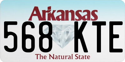 AR license plate 568KTE