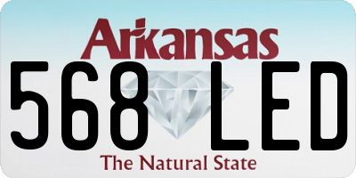 AR license plate 568LED