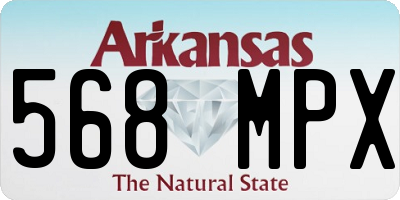 AR license plate 568MPX