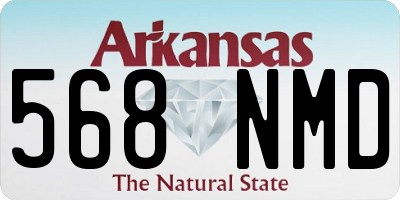 AR license plate 568NMD