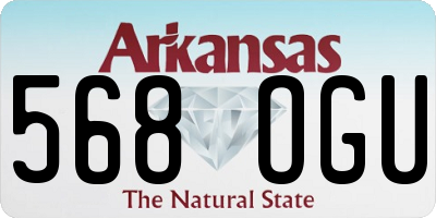 AR license plate 568OGU