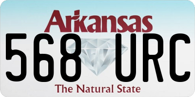 AR license plate 568URC