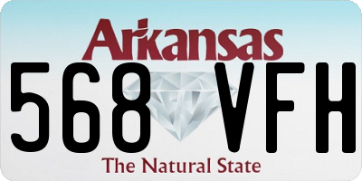 AR license plate 568VFH