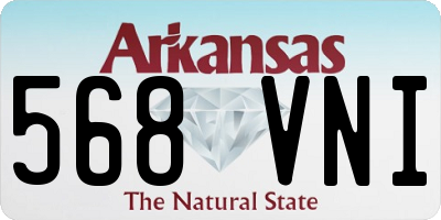 AR license plate 568VNI