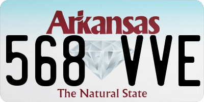 AR license plate 568VVE