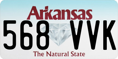 AR license plate 568VVK