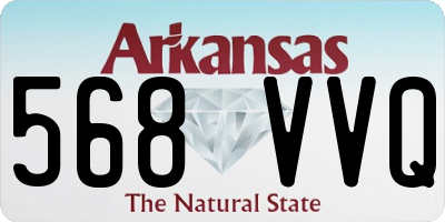 AR license plate 568VVQ