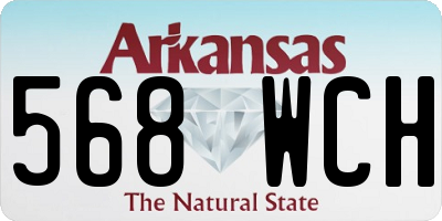 AR license plate 568WCH