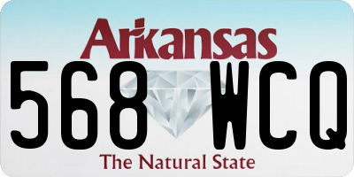AR license plate 568WCQ