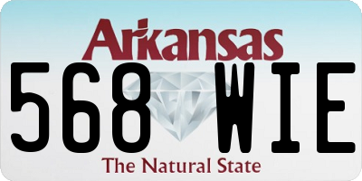 AR license plate 568WIE
