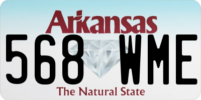 AR license plate 568WME
