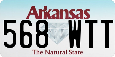 AR license plate 568WTT