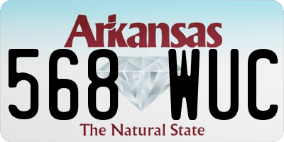 AR license plate 568WUC