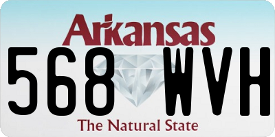AR license plate 568WVH