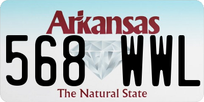 AR license plate 568WWL