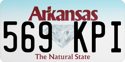 AR license plate 569KPI