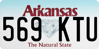 AR license plate 569KTU