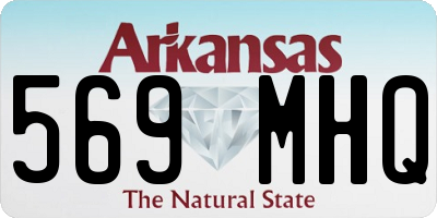 AR license plate 569MHQ