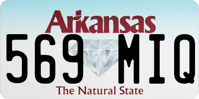 AR license plate 569MIQ
