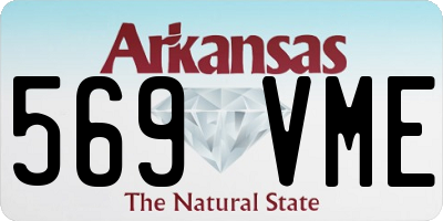 AR license plate 569VME