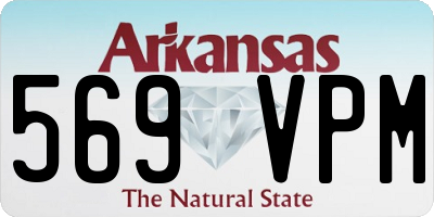 AR license plate 569VPM