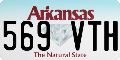 AR license plate 569VTH