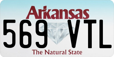 AR license plate 569VTL