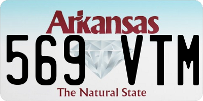 AR license plate 569VTM